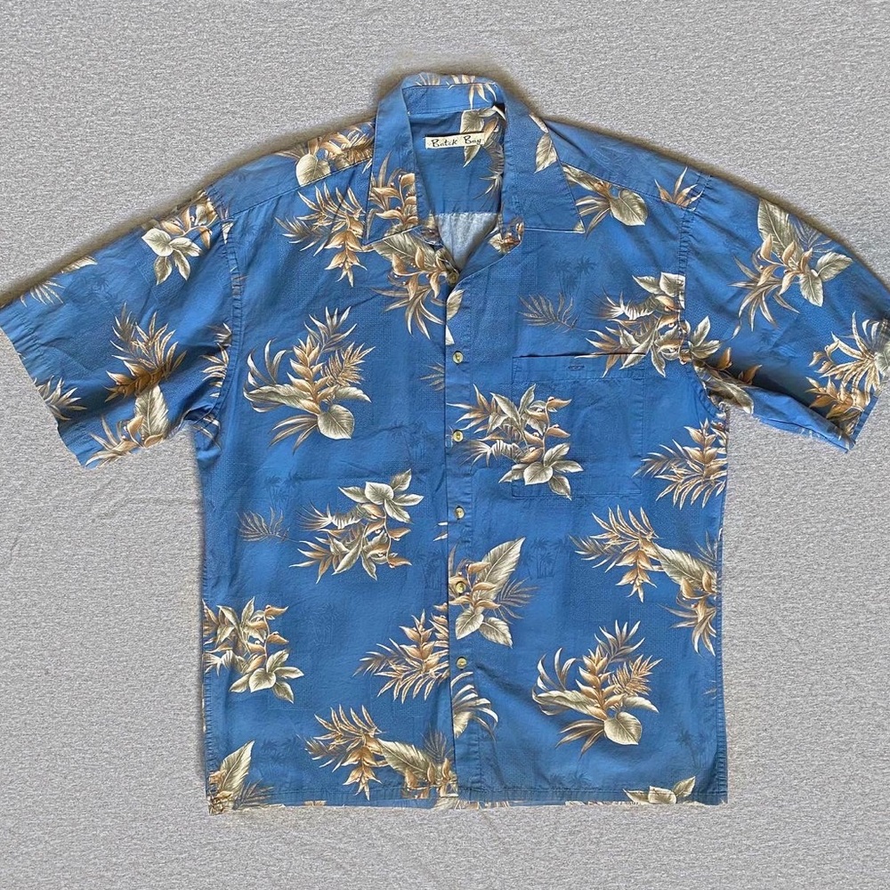 Floral Fun Beach Button-Up